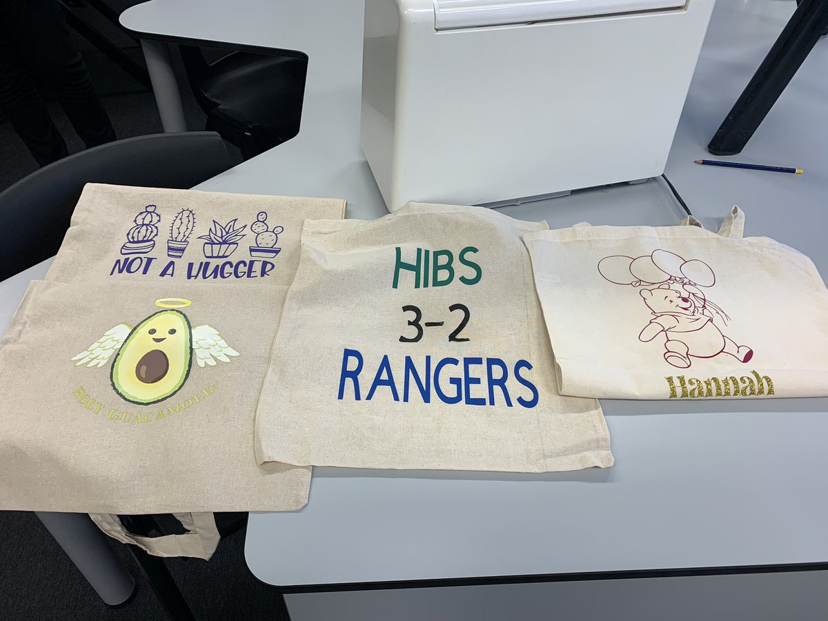 marr_rrs's tweet image. Personalised tote bags today @MarrColOfficial for our S2 Creative Crafters