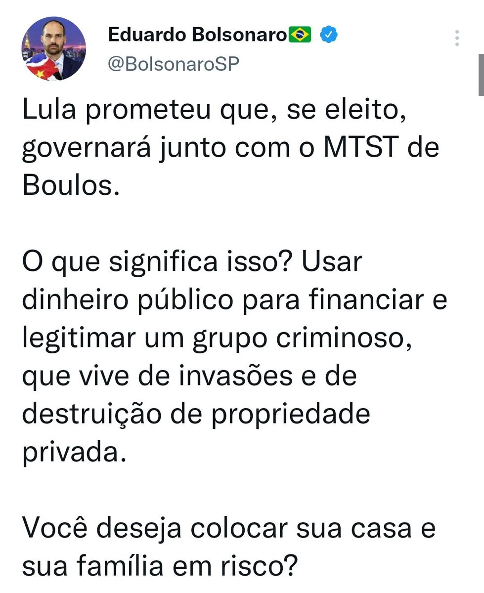 GuilhermeBoulos's tweet image. O @BolsonaroSP apoia rachadinha, milícia e orçamento secreto, mas acha que tem moral pra chamar alguém de "criminoso". Piada pronta. Toma vergonha, Bananinha!