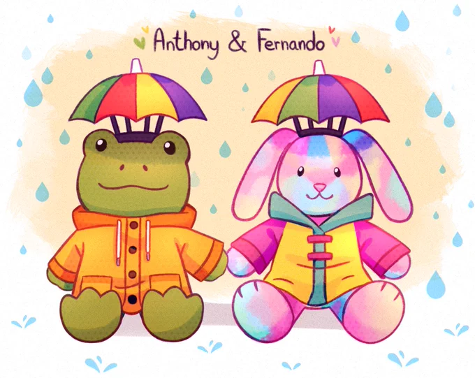 ✨They are best friends your honor ✨

[#ranboofanart #aimseyfanart #glowduofanart]   🐸🐰 