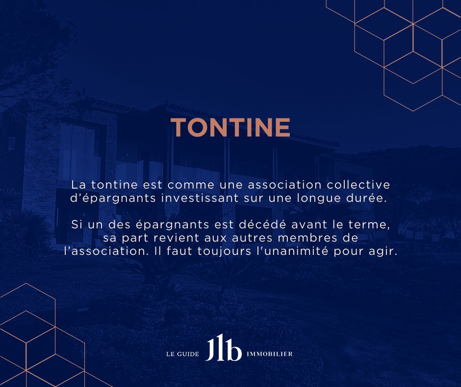 🤔 Le saviez-vous ? Les #héritiers de la personne décédée n’ont aucun droit sur le bien car le bien sous #tontine ne fait pas partie du #patrimoine du défunt.

🖱 Pour plus de détails ⬇️
bit.ly/35Dw4Wv

#LeGuideJLBImmobilier #immobilier #proprietaire #héritage