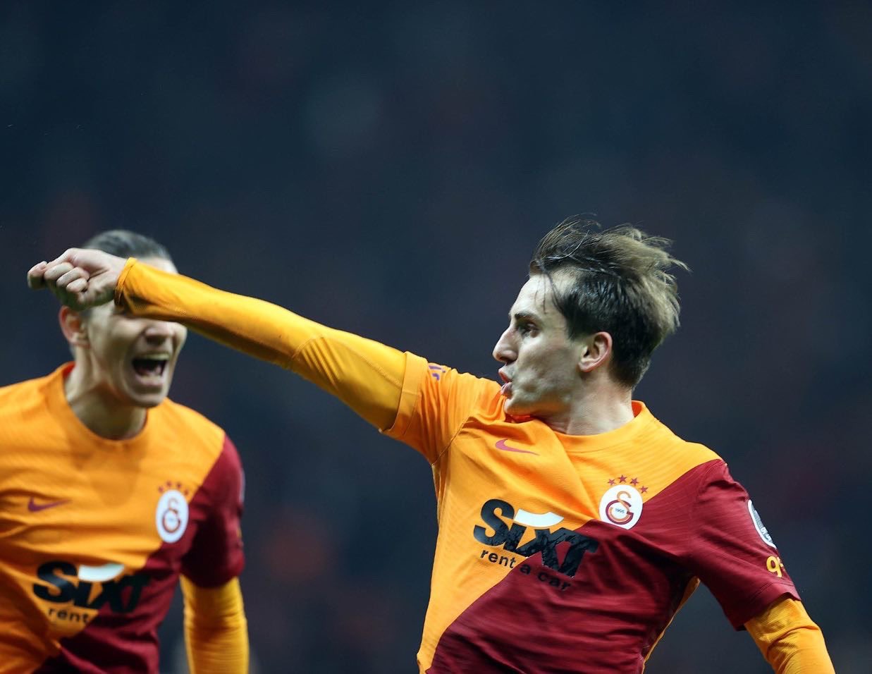 Kerem Aktürkoğlu'nun Gol Sevinci