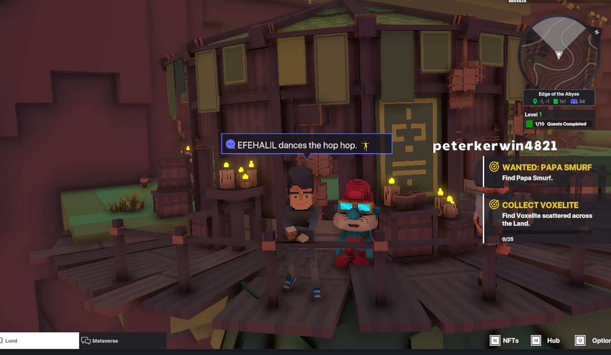 efeh1905's tweet photo. @TheSandboxGame I just participated in the daily #SandboxAlphaS2Contest for a chance to earn up to 1,000 $SAND! Starting March 11 - Find Papa Smurf. Check out my screenshot below! 👇 #SandboxAlphaS2 https://t.co/lQmC90vaA8