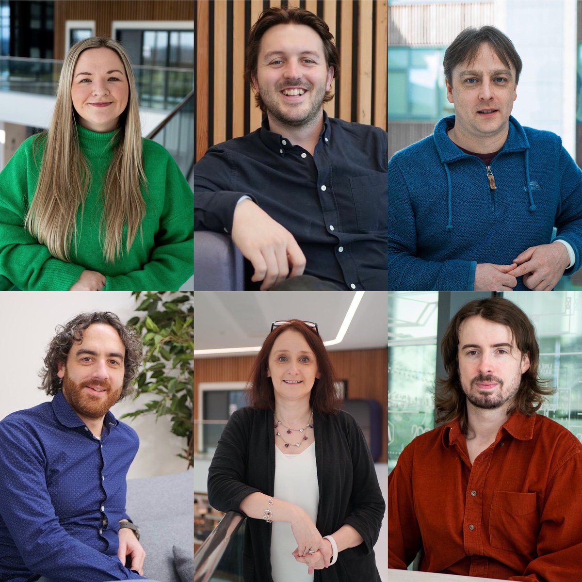 🤩The team is growing! A huge welcome to Olwen, Olu, Carwyn, Dyfed, Tanya and Rhodri who join us as key members of M-SParc’s core team! Join us in giving our new team members a very warm welcome 👋