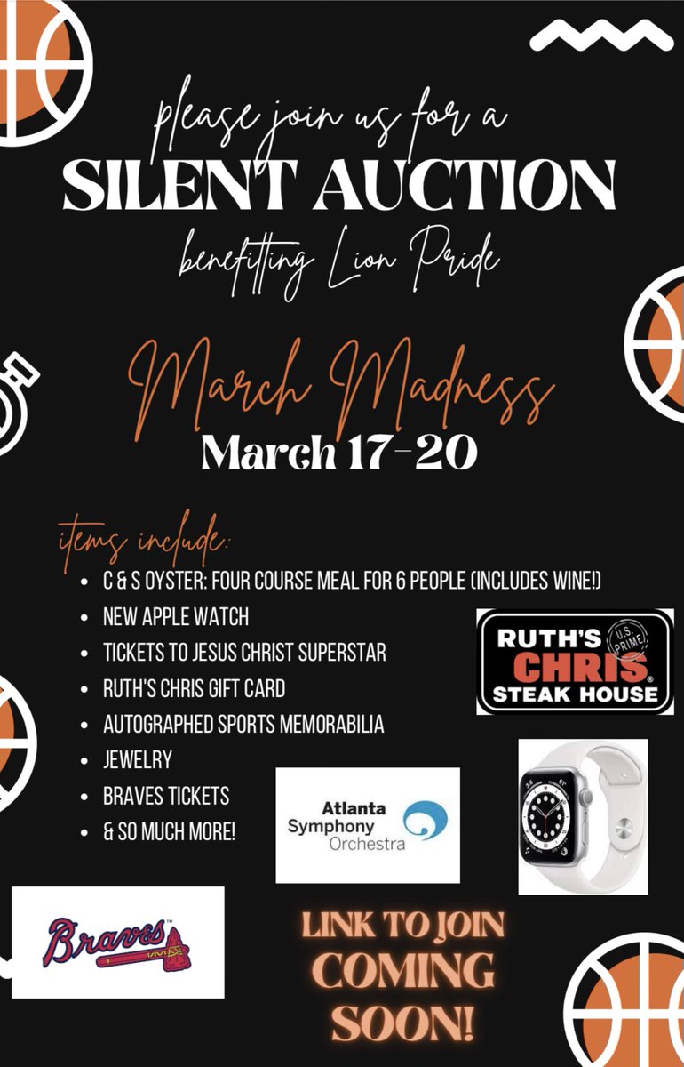 Lion Pride is having an online silent auction this Thursday - Sunday! Grab some great items and help us send more kids to camp! Will post the link Thursday!