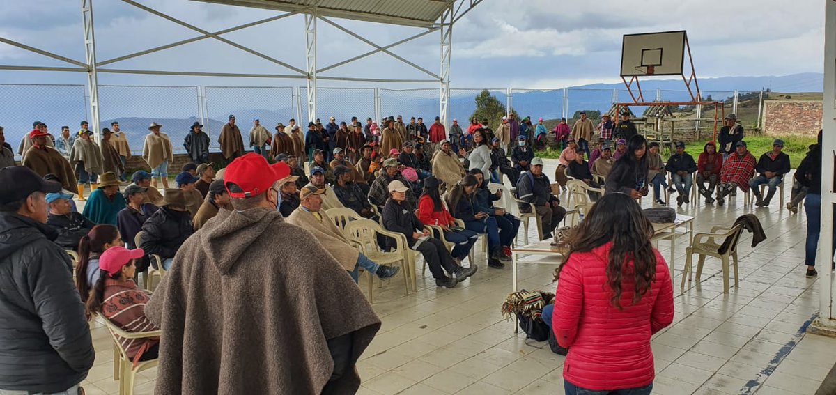 fedecarboy's tweet photo. Seguimos en el trabajo con las comunidades, mesas técnicas mineras proceso de delimitación #ParamodePisba, municipio #Gameza . Por una delimitación incluyente y consciente. #MinisteriodeMinasyenergía. https://t.co/Da1A7QRgpg