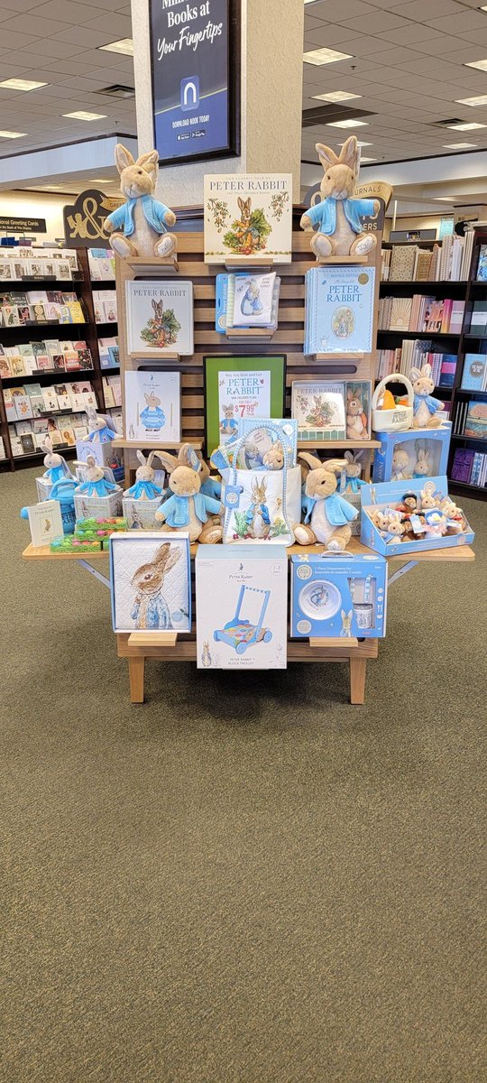 Get a super cute Peter Rabbit pushie for only $7.99 with ANY other purchase!

#PeterRabbit #BNBuzz #BNMagic #BNBookFun #OurBN