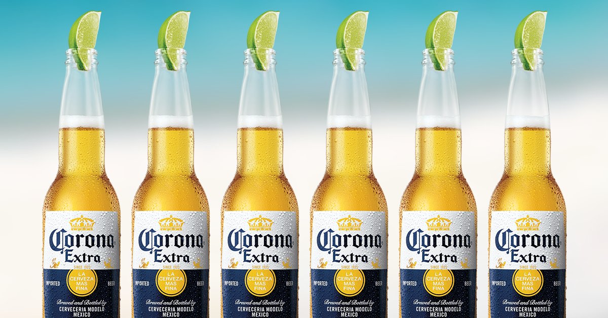 CoronaUSA's tweet photo. #SpringBreakInSixWords Coronas open, laptops closed, limes in. https://t.co/rbID3XfRxV