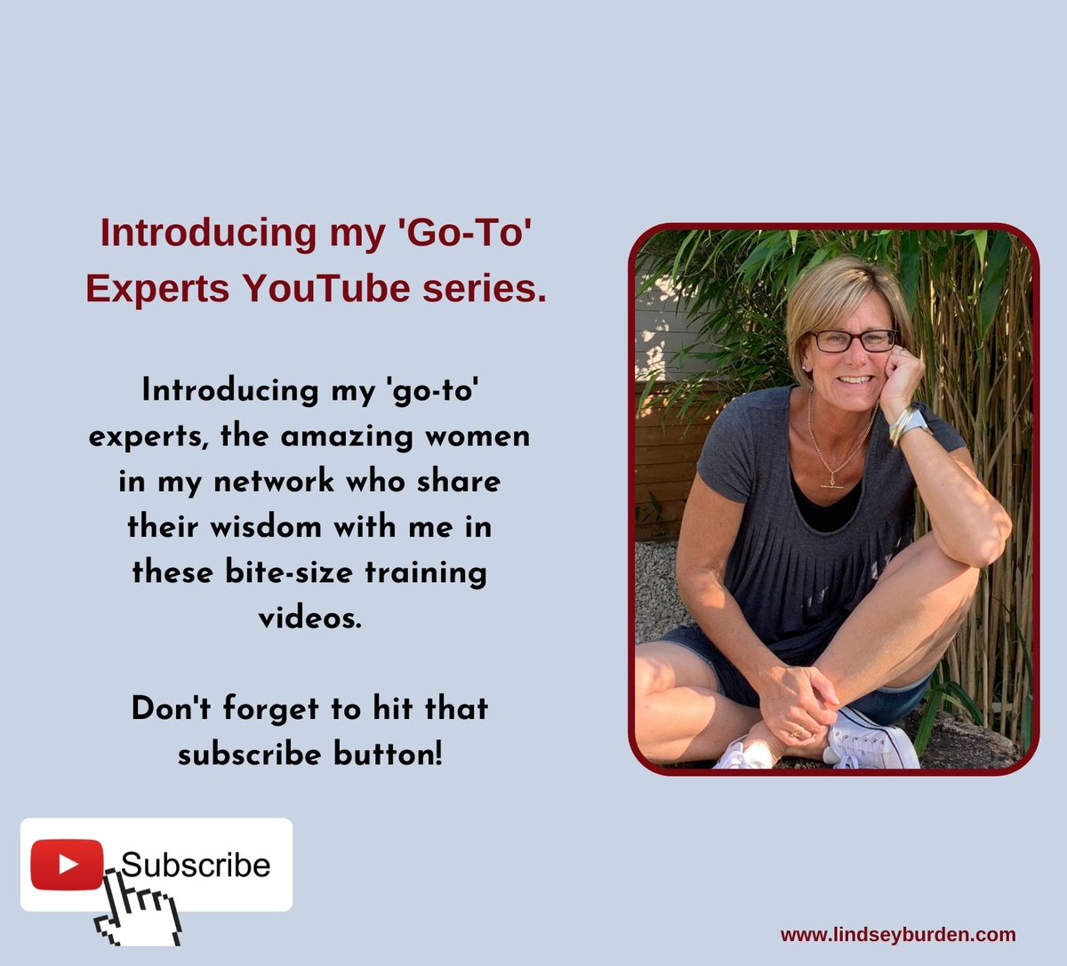 #WiltsHour Have you checked out my YouTube series,  Introducing my 'go-to' experts, where I interview the amazing women in my network who share their wisdom with me in these bite-size training videos. Take a look here ow.ly/7uRr50Gt0BE