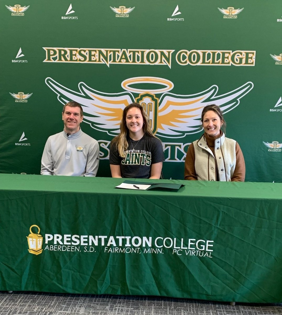 sccnewsoccer's tweet photo. Our next player spotlight goes to our second Storm player to sign with a 4-year university, Emma Suelter! 
Sophomore
Centerback / Striker / Wing
High School: @PiusXSoccer
Committed to: @PC_SaintsSoccer
Congrats, Emma! ⚡️
#thisistheway #pathtopossible https://t.co/FpgwQeYkTB