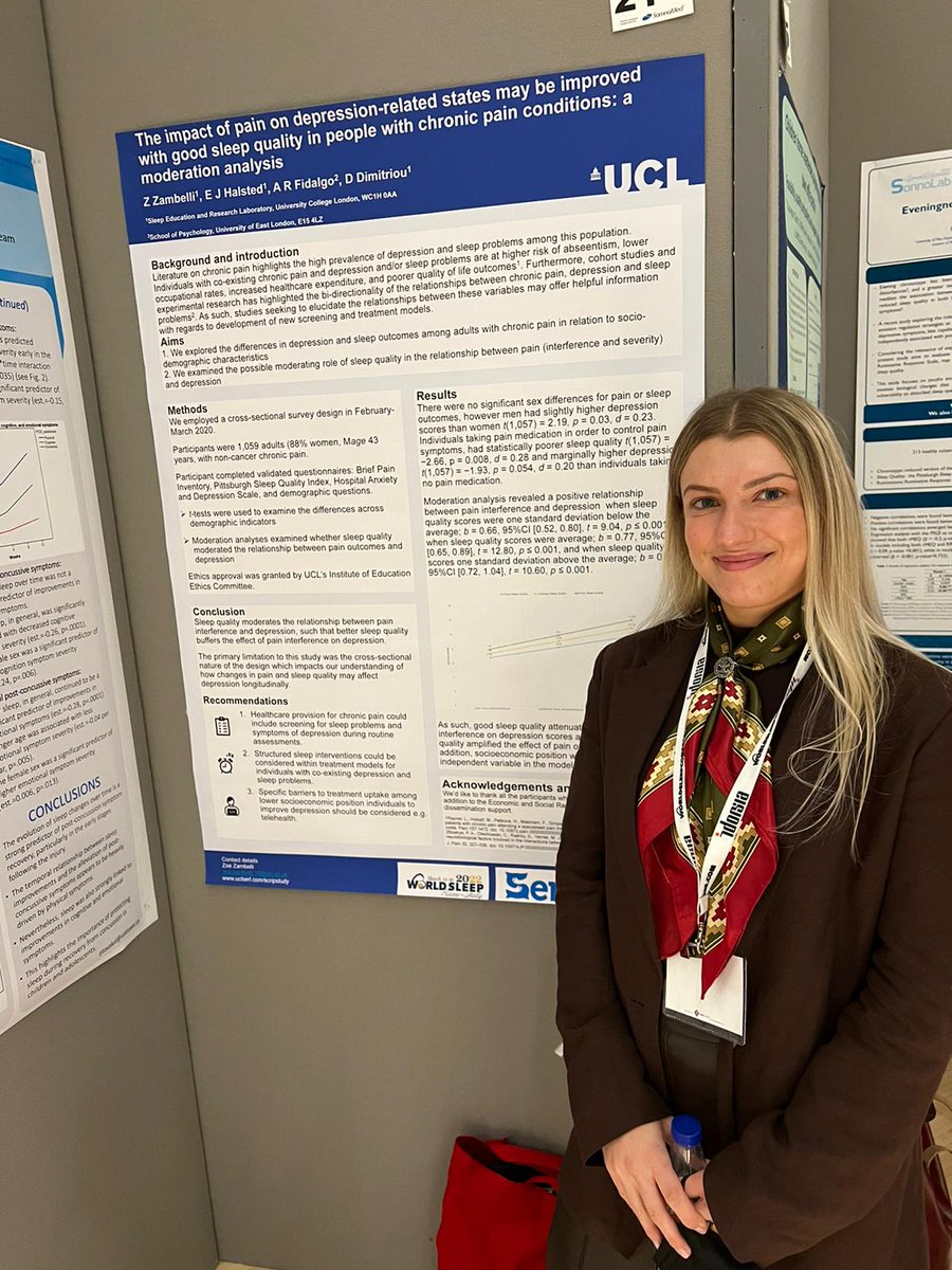 Great to see our lab represented by <a href="/zoezambelli/">Dr Zoe Zambelli</a> today <a href="/_WorldSleep/">World Sleep Society</a> in beautiful Rome.
