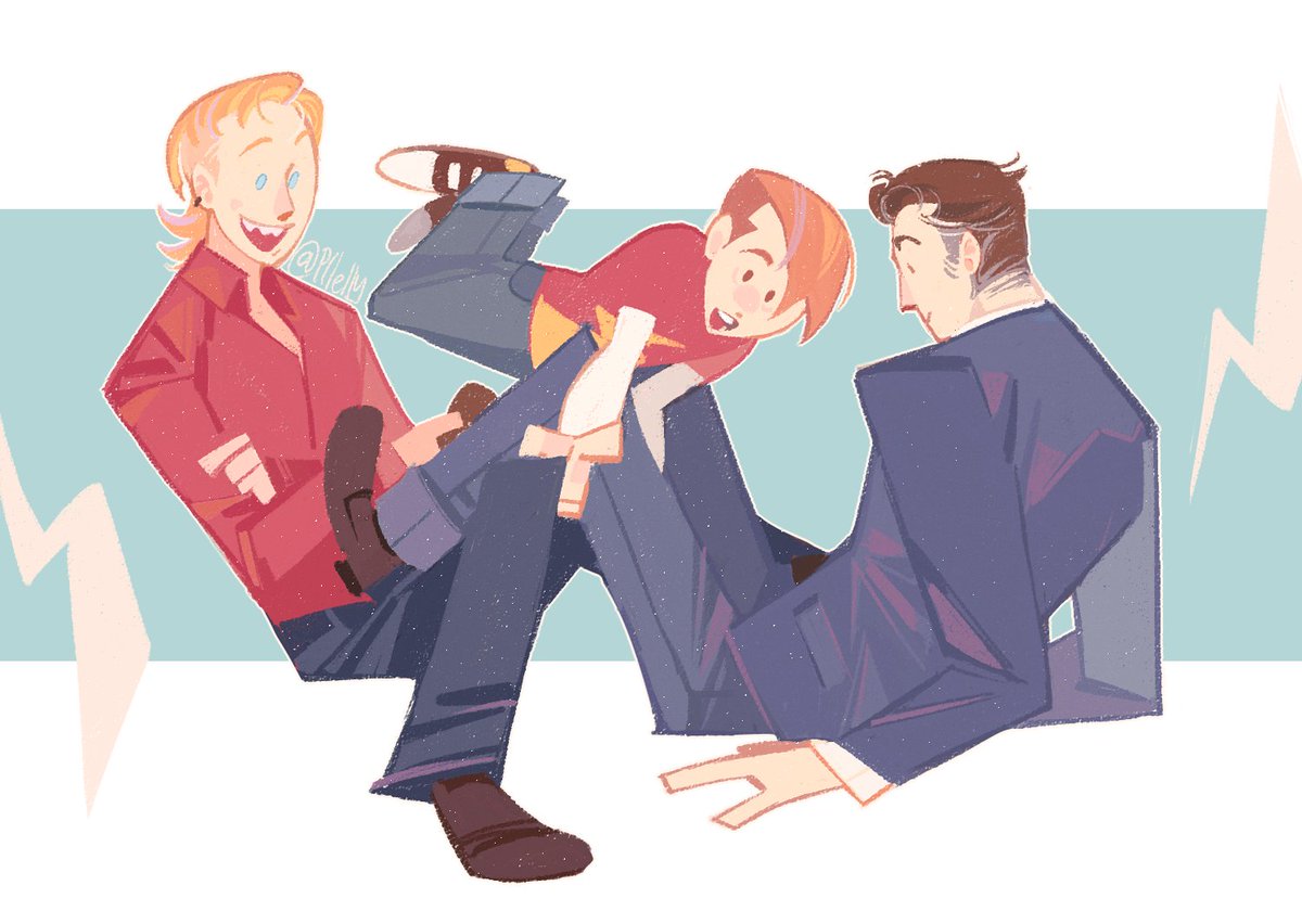 PCJelly637's tweet photo. I forgot to add tags so I'll just post these all again
#TimJim and their little celebrity
#SPNextGen
#Creekandthoseguys
#SouthPark https://t.co/zVx0eS4jWG