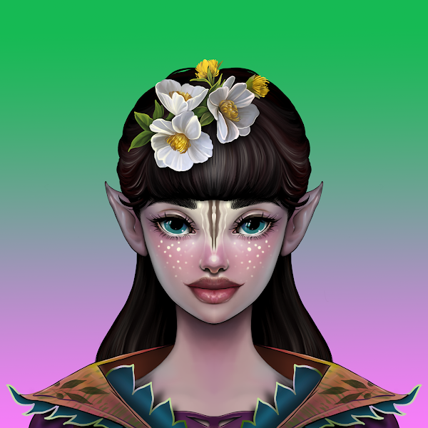 <a href="/EnchantedNFTs/">Sifar Studios</a> <a href="/yourlittlefaces/">allyourlittlefaces | Jafeth.art</a> Congrats to the <a href="/EnchantedNFTs/">Sifar Studios</a> team!!
Love her peaceful gaze. 
#GetEnchanted
Dope art as always <a href="/Eyeabovesky/">Violetta 🧚🏻‍♀️</a> 
<a href="/viviclues/">ViviClues</a> <a href="/crystaljjchow/">Crystal Chow</a> <a href="/CatchyGirlsNFT/">CatchyGirlsNFT</a> <a href="/levit8rs/">Akhil Thampuran</a>