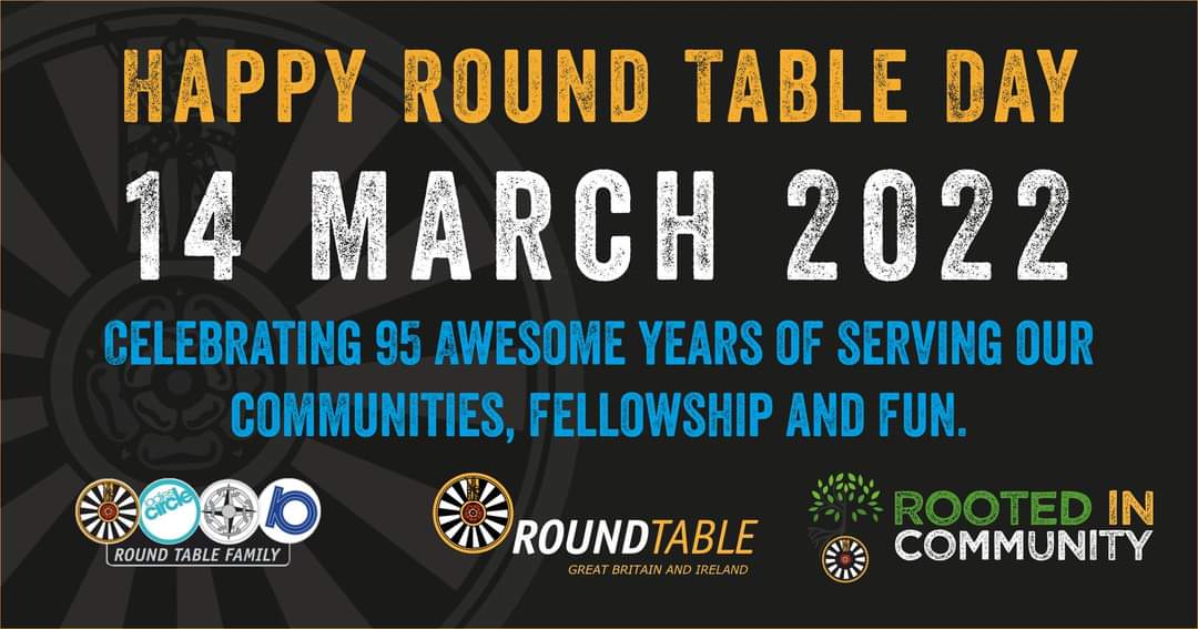 Today sees 95yrs of <a href="/RoundTableBI/">Round Table</a> giving back to their communities, supporting each other &amp; building an incredible network across the globe with <a href="/RoundTableInt/">Round Table Int</a>

We are so very fortunate to have our very own awesome <a href="/TroonRoundTable/">Troon Round Table</a>

Happy Birthday Boys from your sisters in Circle