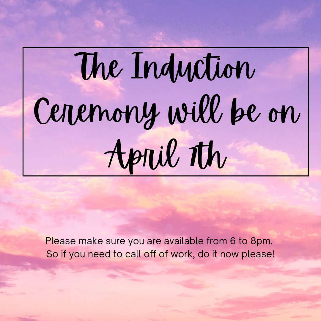 bigbluenhs's tweet photo. Mandatory event for all NHS members! #HHSNHS https://t.co/k08UulYmMT