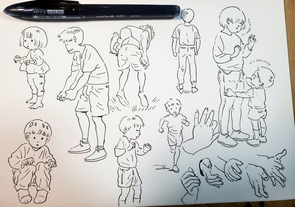 手と頭の運動 