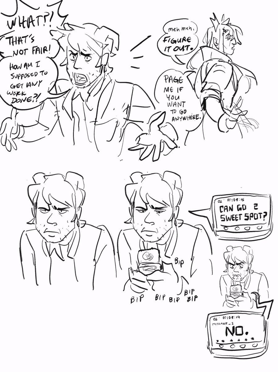 IDK IF I EVER SHARED THIS COMIC WITH MALLUM AND PHOLEY IT STILL MAKES ME CRACK UP