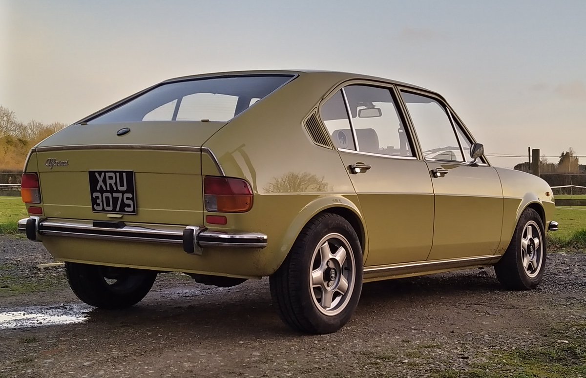 A day of dodging the rain showers in the #ElectricAlfasud #EV #RestoMod #Alfasud50