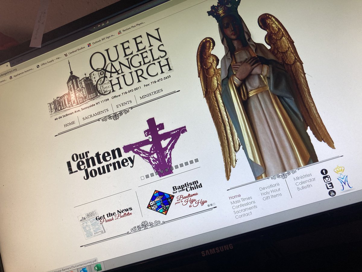 MariaReina4404's tweet photo. OUR LENTEN JOURNEY - Join Queen of Angels for our Spiritual Journey - At the Parish &amp; Online. Share with Family &amp; Friends... Click for our Online Booklet. https://t.co/MiL6ciVhJa

#WeAreQueenOfAngels
#OurLentenJourneyQofA
#BrooklynCatholic https://t.co/EKfINNVyHv
