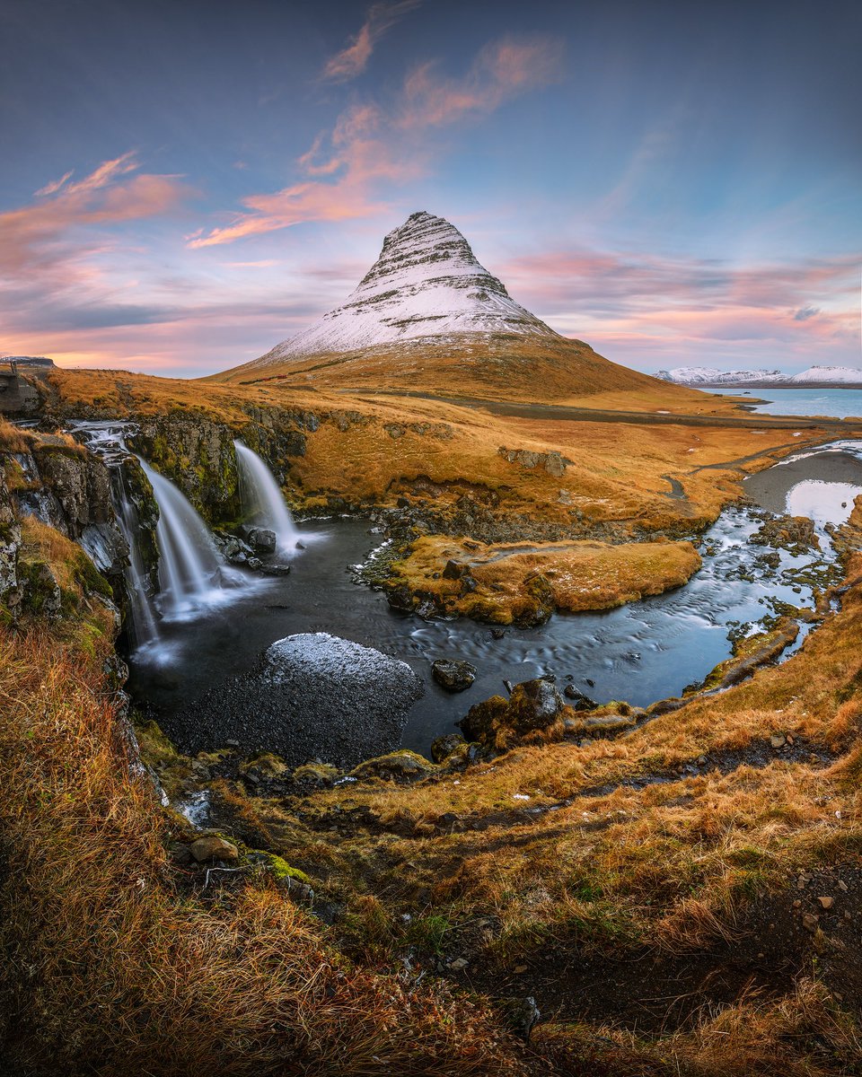 Gn from Iceland with a sunset picture of the famous mount Kirkjufell! :)