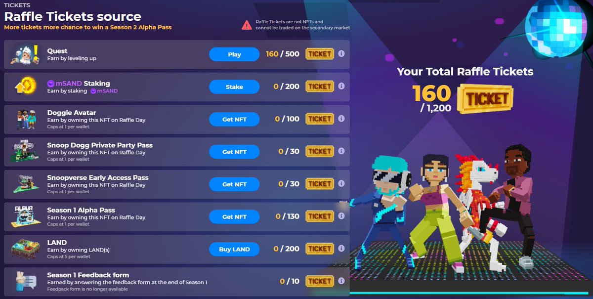 CintiaSalinna's tweet photo. @TheSandboxGame Metavese ready to play!!! GOGO @TheSandboxGame  I just participated in the daily #SandboxAlphaS2Contest for a chance to earn up to 1,000 $SAND! Starting March 14 -  Show your Raffle Tickets. Check out my screenshot below! 👇 #SandboxAlphaS2 https://t.co/KyU7cgHwzy