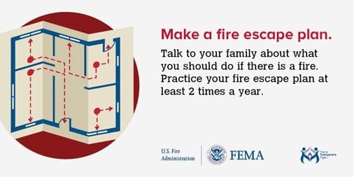 ksfiremarshal's tweet photo. Create & practice a home fire #escapeplan with your family. Draw a map using this link of each level of your home showing all doors & windows. Choose an outside meeting place. Discuss plan with everyone who lives with you. #CanYouGetOut #PracticeYourPlan
https://t.co/tXKKdtRtLv https://t.co/PbtXG6KVoz