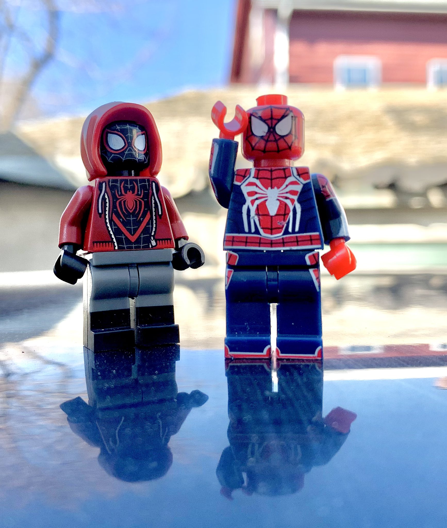 lego peter parker decals