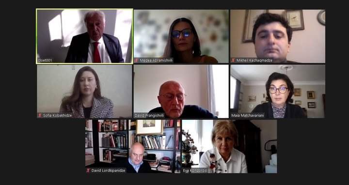 aetbilisi's tweet photo. 📢 On March 14, Academia Europaea Tbilisi Knowledge Hub organized an online meeting with the members of the Scientific Advisory Board.
At the meeting, the representatives of Tbilisi Knowledge Hub presented the Annual Report for 2021, as well as introduced the 2022 Action Plan. https://t.co/8CouY5hYJp