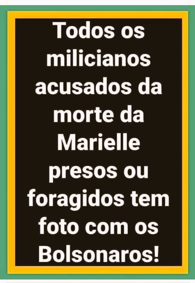 PepperDane1's tweet image. 4 anos e 5 delegados
#QuemMandouMatarMarielleFranco Quem mandou o Vizinho do Jair da casa 58 matar Marielle Franco? Por que #MoronaCadeia mandou investigar o PORTEIRO do condomínio?  Por que as fitas de gravação foram LEVADAS pelos bolsonaros? 
#MariellePresente