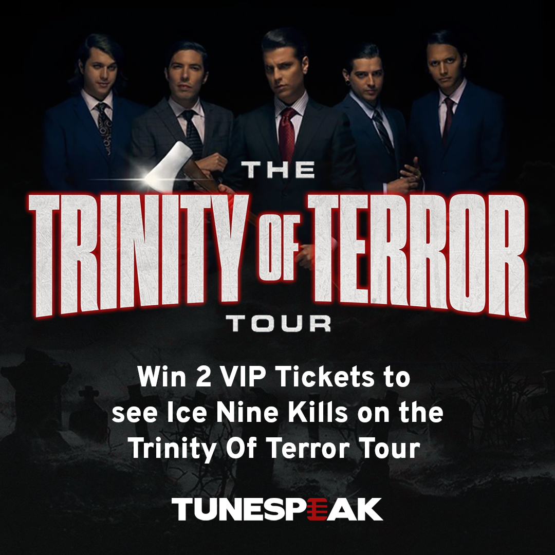 ICENINEKILLS's tweet photo. Psychos, we’re giving away 2 VIP tickets for The Trinity of Terror Tour that begins Thursday! Stab the link to enter for a chance to win🩸🔪 🪦 https://t.co/9E7Vgygo9O https://t.co/WdEWShISvS