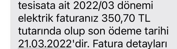 Şubat ve Mart elektrik faturalarım arasında gece- gündüz kadar fark var. Elektrikte alınan tedbirler işe yaramış...