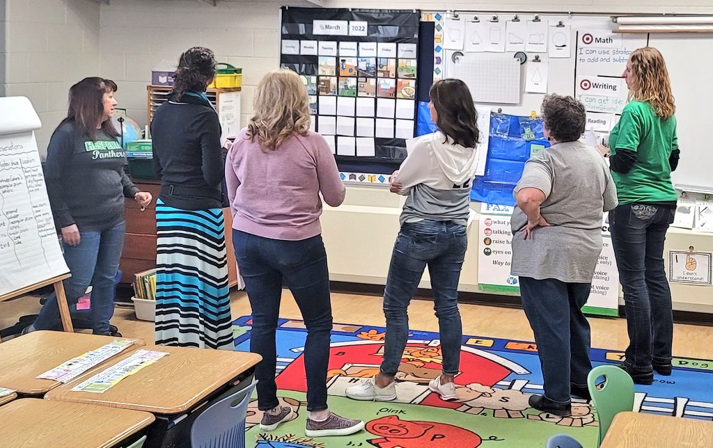 mrmey's tweet photo. Math walks, sharing success and opportunities during for the first few weeks of Bridges Math. Lots of really good collaborating, supporting, and affirming. Great work PSC Elementary staff!
#HCSpantherpride https://t.co/qNp7qu6g1I