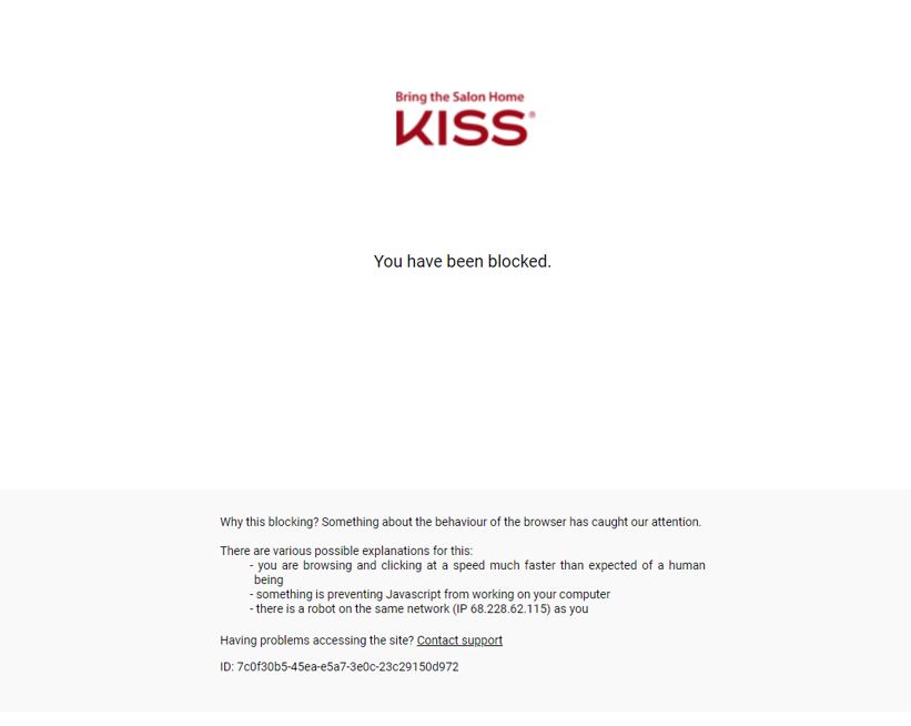RD_Stager's tweet photo. @KissProducts Looks pretty blocked https://t.co/NhNfzVdXyf