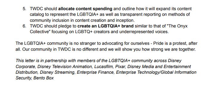 Disney Walkout tweet media