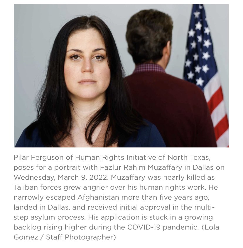 HRIonline's tweet photo. We celebrate with you when our clients are safe - read about how we, despite our best efforts, are unable to create safety for Rahim and his family. This is a story about the immense #USCIS backlog.

https://t.co/iOAqB1JszN https://t.co/zd3GrQ6ayT