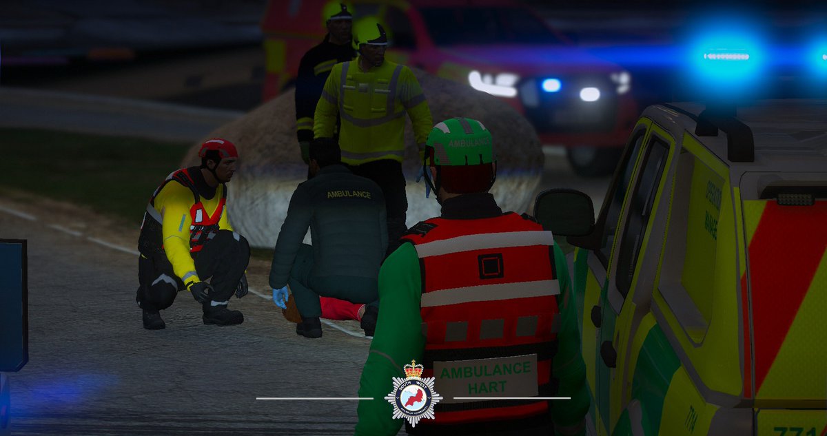 SWRPC_6001's tweet photo. South Western Ambulance Service has been out this evening attending many calls, including a male who has fallen into very cold water. Fire Service rescued them with Ambulance ready to jump in to save their life.
After a couple scares in transport, they have made a full recovery https://t.co/sO5zBnR2eg