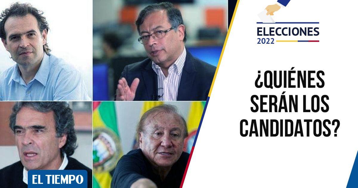 ELTIEMPO's tweet photo. ¿Cuáles serán los posibles 10 candidatos presidenciales de la primera vuelta? Acá le contamos ► https://t.co/CYdXX0zeXv

#ColombiaVota2022 #Elecciones2022 https://t.co/6fUzF7WVdm