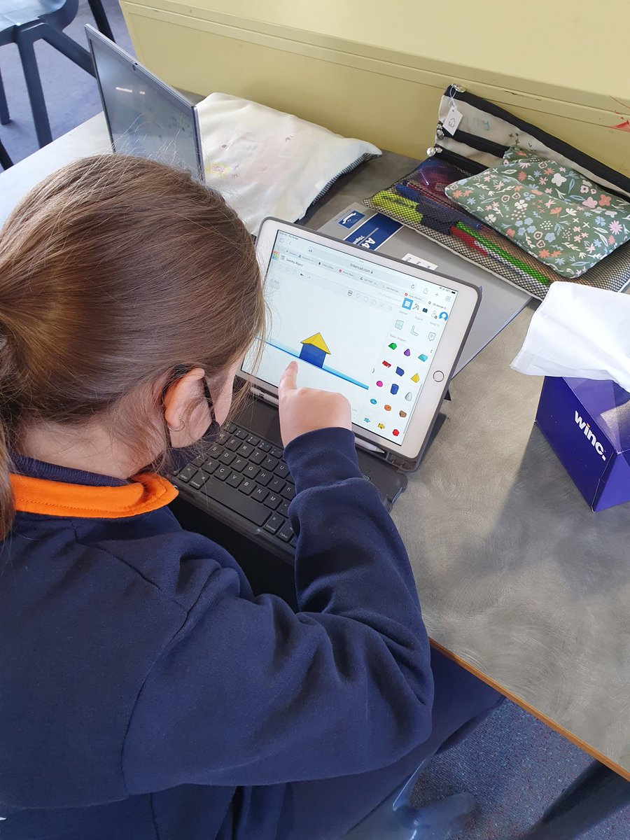 MrHamptonACPS's tweet photo. Students used digital technologies to create new objects! They then tested their geometry using Eulers rule! Lots of great discoveries. When the rule works or not and why! @AitkenCreekPS https://t.co/bNtCQhrpcK