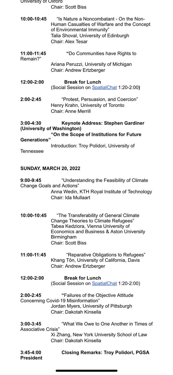 UTK_Philosophy's tweet photo. Upcoming PGSA @UT “Ethics in Uncertain Times” virtual conference, free, and open to all on Saturday/Sunday March 19th and 20th from 9 am-4 pm EST! If interested please register at the following link: https://t.co/hdTVPcSxao https://t.co/crfyLC3bdH