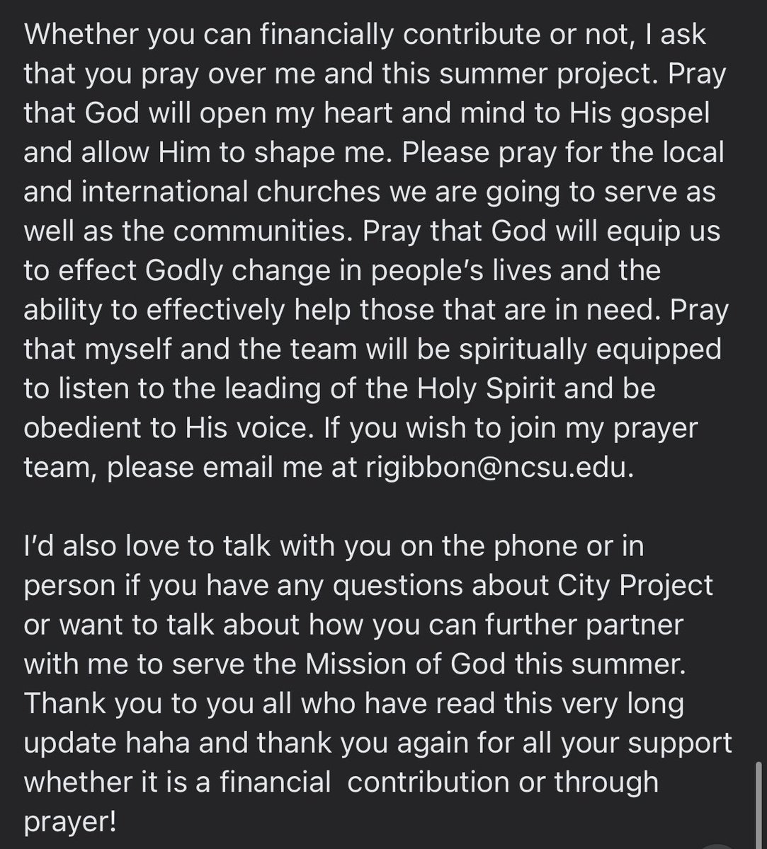 here is a lil life update and some info about the mission trip I’m doing over the summer :) If you are able to contribute financially here is the link: summitchurch.com/TripDonation?G….