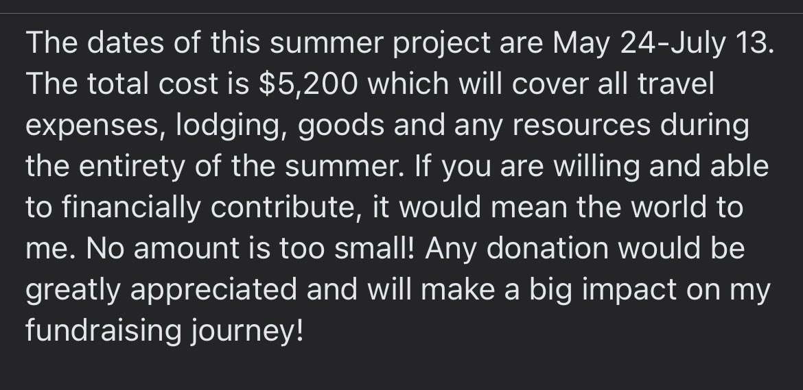 _Rafaella_7's tweet photo. here is a lil life update and some info about the mission trip I’m doing over the summer :) If you are able to contribute financially here is the link: https://t.co/D5vhwFqnTq. https://t.co/YtfCFmce7R