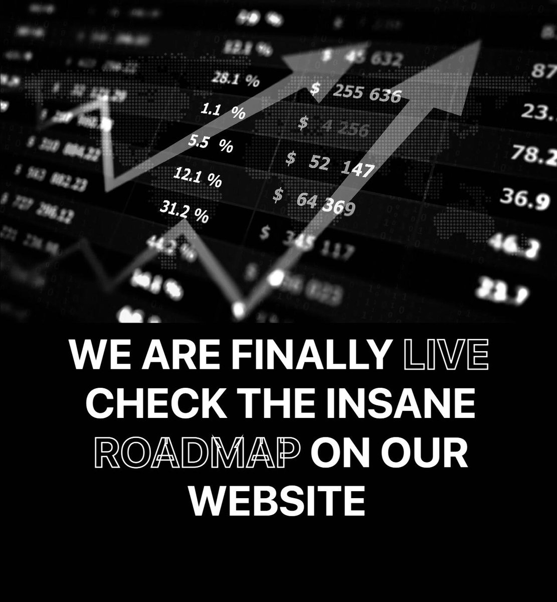 CryptoPunksCD's tweet image. We are finally live 
Check the insane #roadmap on our website
#nftartwork #rarible #metaverse #btc #nftsstories #defi #digitalartist #animation #cryptonews #modernart #digitalcollectibles #artgallery #cryptotrading #design #digitalillustration #abstractart #pixelart #Whitelist