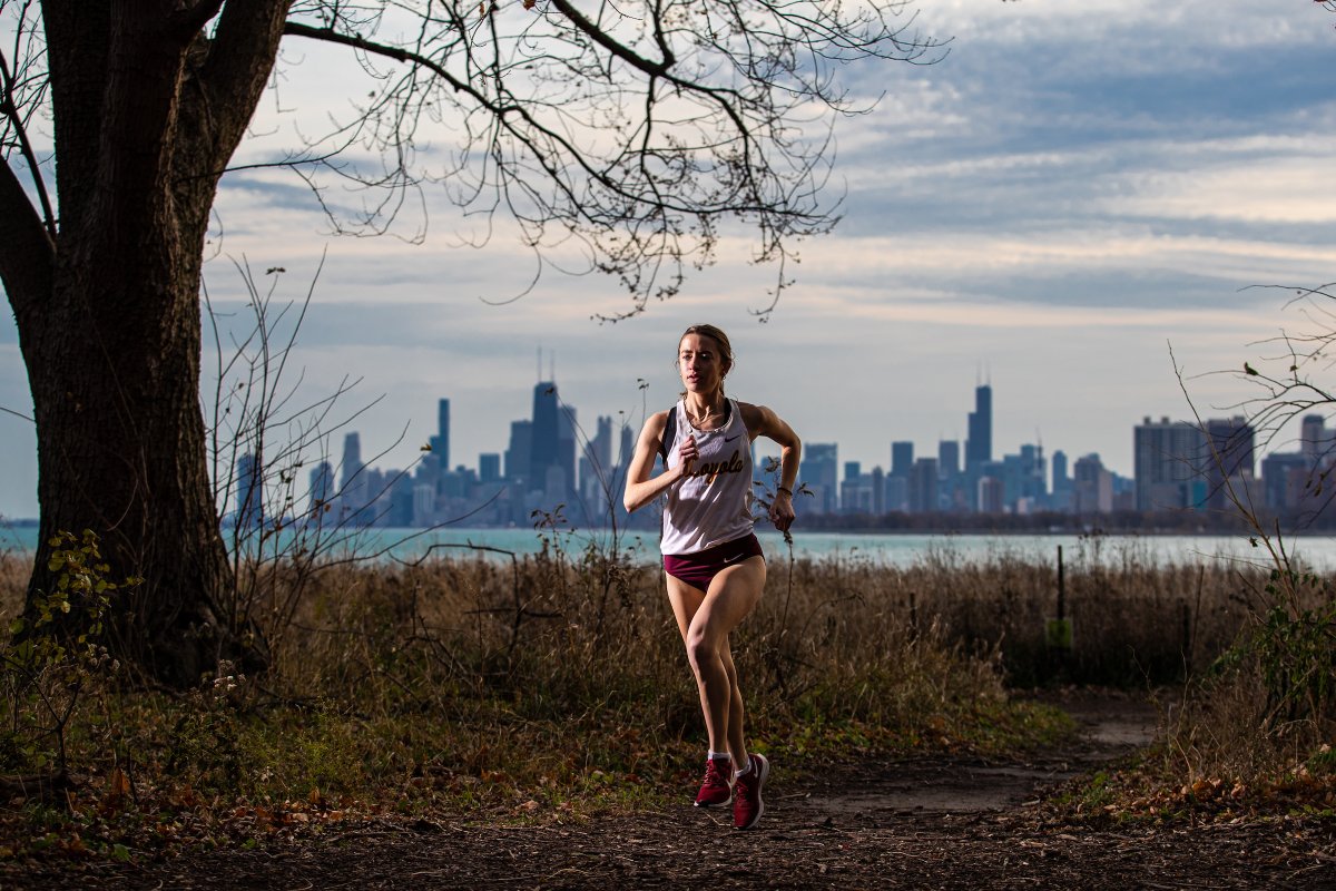 <a href="/RamblersTFXC/">Loyola TFXC</a> Claire Hengesbaugh advocates for the preservation of the very terrain she runs through as a student athlete. Read more about her story here: bit.ly/3HNarA1 #TheRamblerWay <a href="/LoyolaRamblers/">Loyola Ramblers</a> @GreenLoyola