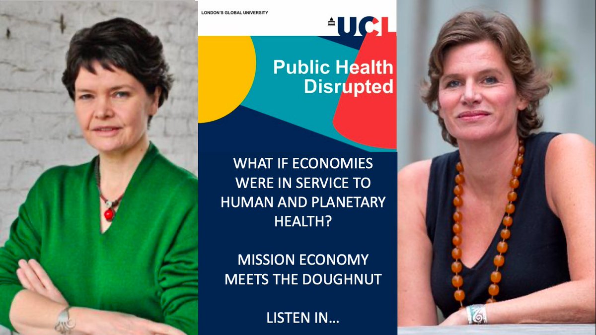 Kate Raworth (@kateraworth) on Twitter photo What if economies were in service to human and planetary health?... I loved this podcast with <a href="/MazzucatoM/">Mariana Mazzucato</a> and <a href="/UCLHealthPublic/">UCL Health of the Public</a> discussing our work with <a href="/WHO/">World Health Organization (WHO)</a> #Economy4Health - listen in soundcloud.com/uclsound/seaso… What if economies were in service to human and planetary health?... I loved this podcast with <a href="/MazzucatoM/">Mariana Mazzucato</a> and <a href="/UCLHealthPublic/">UCL Health of the Public</a> discussing our work with <a href="/WHO/">World Health Organization (WHO)</a> #Economy4Health - listen in soundcloud.com/uclsound/seaso…
