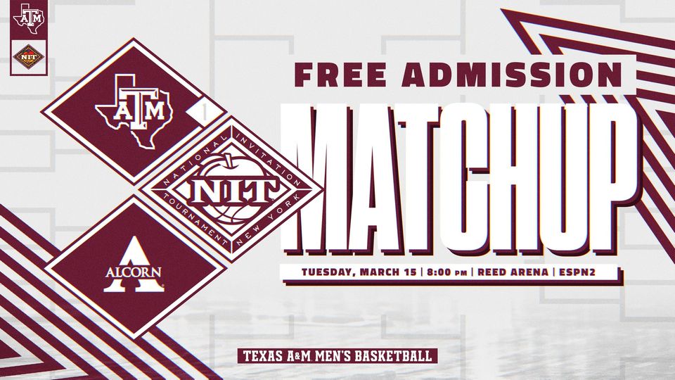 ISS on Twitter "TAMU is hosting the Aggies in the NIT Tournament