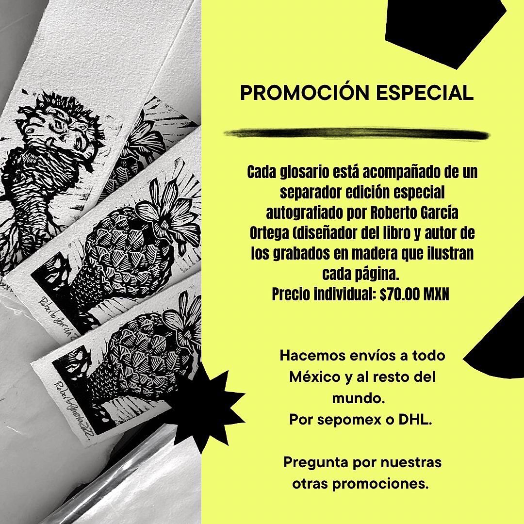 ¿Y tú, ya tienes tu Glosario botánico bilingüe de Xochimanki? Aún estás a tiempo de adquirirlo y de disfrutar de alguna de nuestras promociones. 
#xochimanki #soyxochimanki #glosario #glossary #unaespeciealavez #viveristasemprendedores #conservacionenaccion #promociones