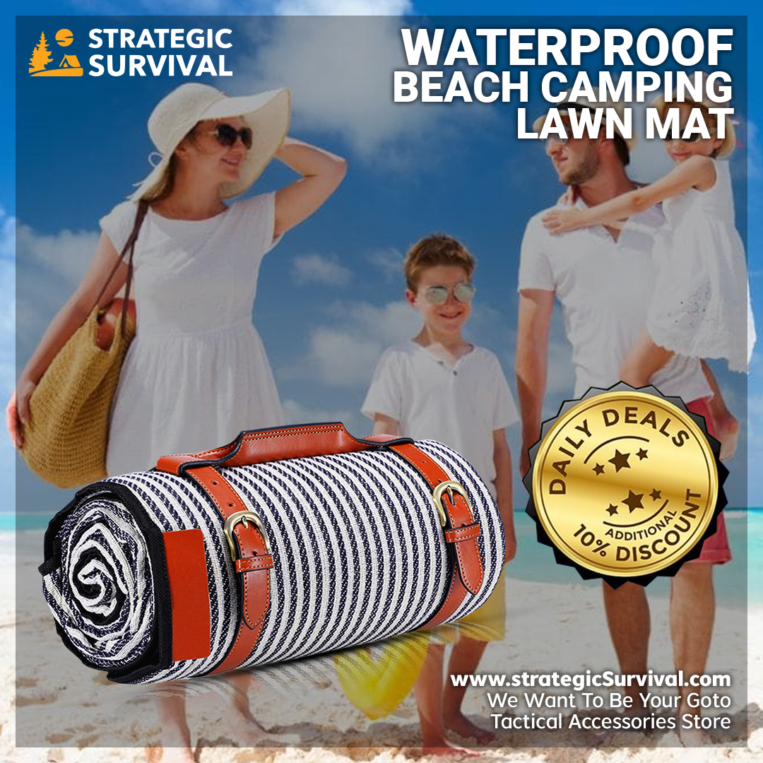 strategic_survi's tweet image. Easy to carry Waterproof Camping Mat! 🏕️🏖️

The integrated carry strap makes it easy to bring along with you on your park, picnic or beach day 🏕️🏖️

Order your Waterproof Beach Camping Mat now with 10% Discount: strategicsurvival.com/collections/sl…

#strategicsurvival #beach #waterproofmat