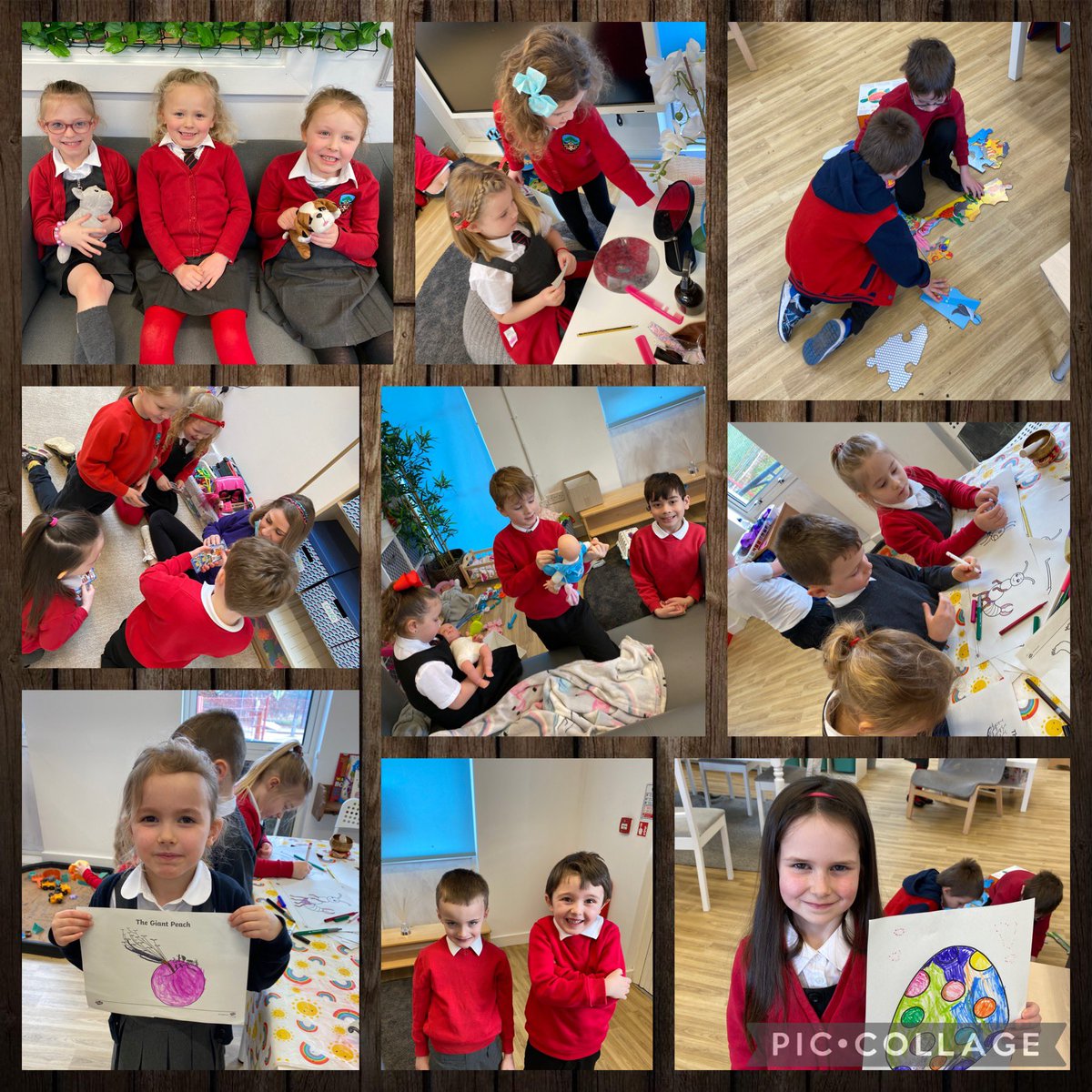 Hallglen_DHT's tweet photo. Excellent focus, co-operation, role-play and some super talented hairdressers @WellbeingHubHPS today. Great work everyone! 🤩 @MrsNashHPS @MissMcMillanHPS @HallglenPrimary ❤️ https://t.co/voM0mmBUrj