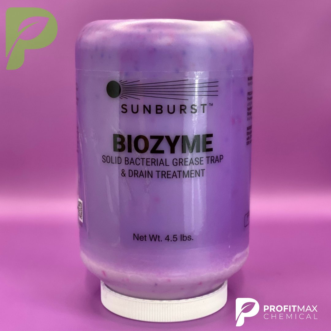 ProfitMaxChem's tweet photo. Biozyme is the showcase drain cleaner provided by Sunburst Chemicals.

At ProfitMax Chemical, we see this as a staple product for any drain system.

#biozyme #sunburstchemicals #Profitmaxchemical https://t.co/gVFIeV9D3I