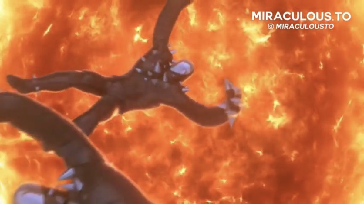 ExtraMiraculous's tweet photo. so ladybug just like….BRUTLY MURDERED THEM??!?!?!?! she through them at the SUN???? THE SUN.

#MLBS4Spoilers #MiraculousSeason4Finale https://t.co/DxdgJEqx5u