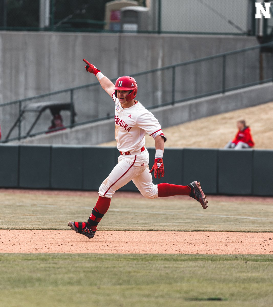 HuskerBaseball's tweet photo. The man of the hour. 💦 https://t.co/ZwXXKnVRRX